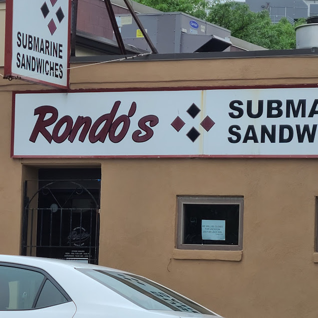 Rondo's Submarine Sandwiches Restaurant Menu & Prices
